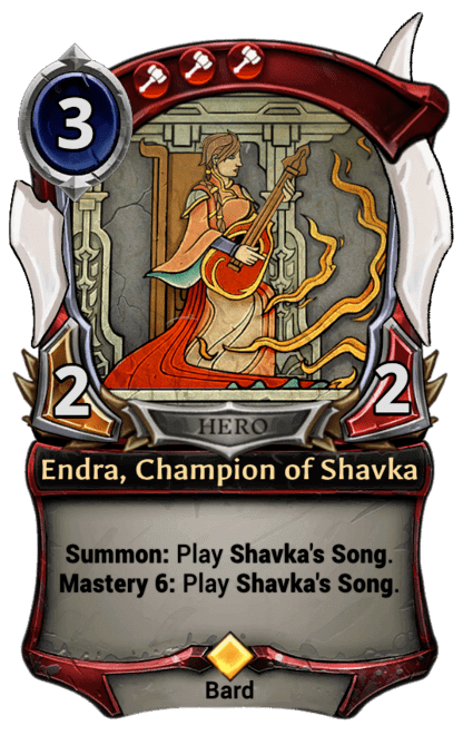 Card image for Endra, Champion of Shavka