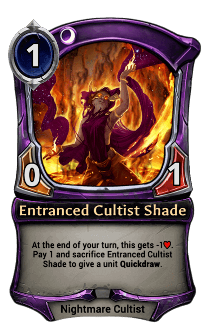 Card image for Entranced Cultist Shade