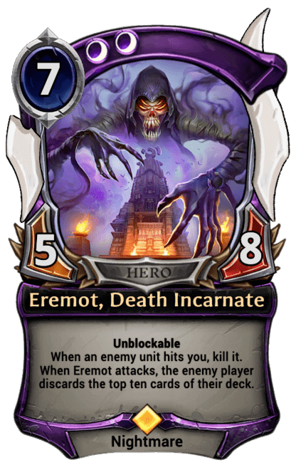 Card image for Eremot, Death Incarnate