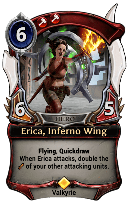 Card image for Erica, Inferno Wing