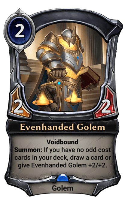 Card image for Evenhanded Golem