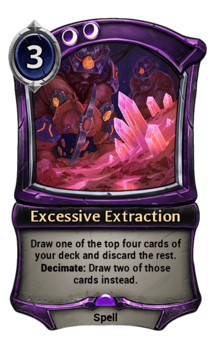 Excessive Extraction