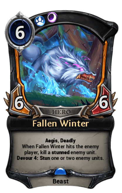 Card image for Fallen Winter