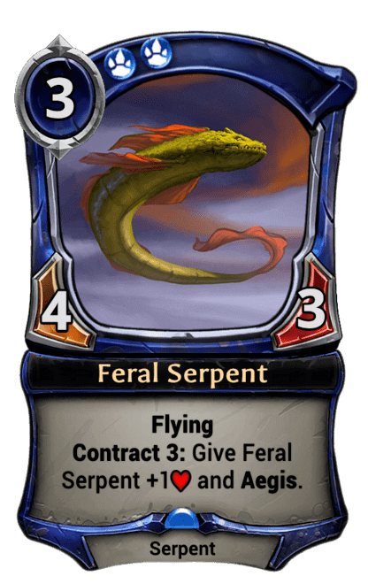 Card image for Feral Serpent