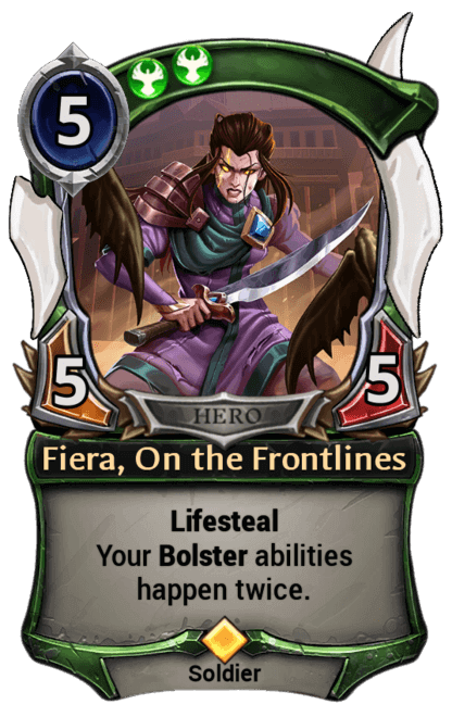 Card image for Fiera, On the Frontlines