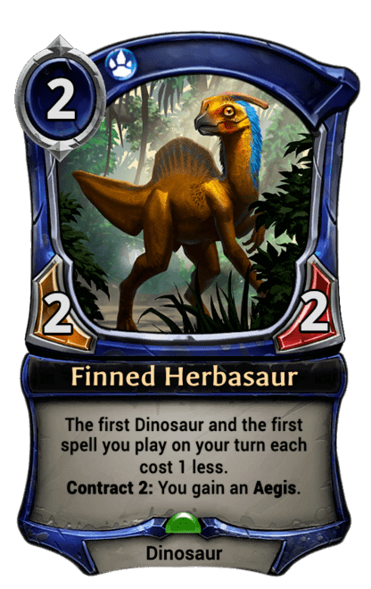 Card image for Finned Herbasaur