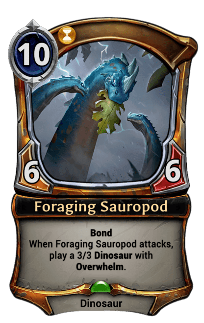 Card image for Foraging Sauropod