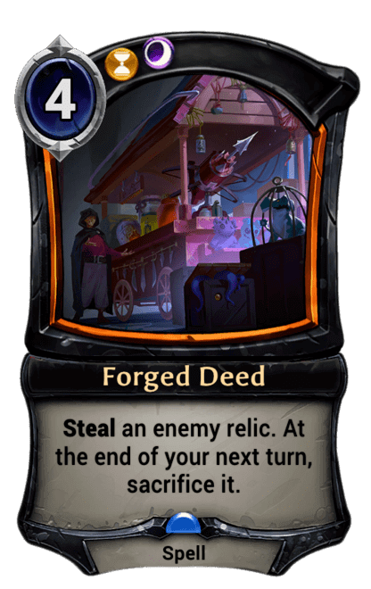 Card image for Forged Deed