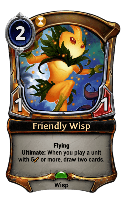 Card image for Friendly Wisp