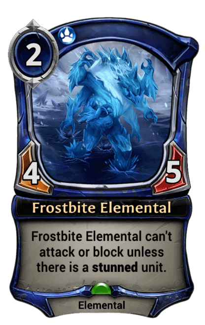 Card image for Frostbite Elemental