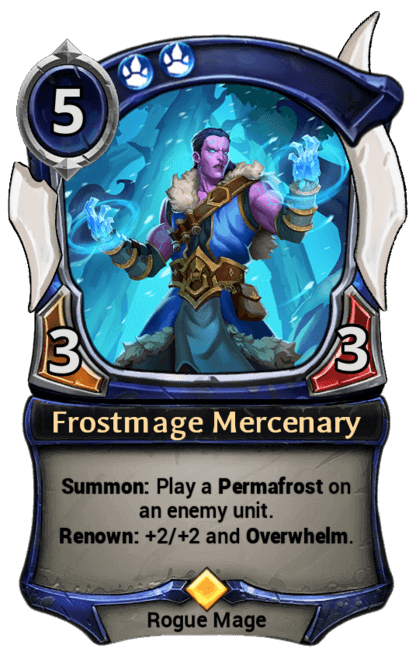 Card image for Frostmage Mercenary
