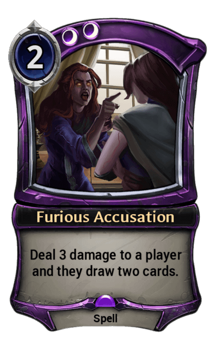 Card image for Furious Accusation