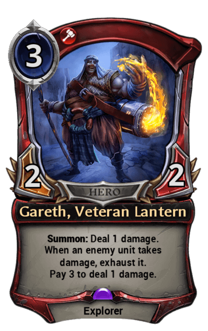 Card image for Gareth, Veteran Lantern