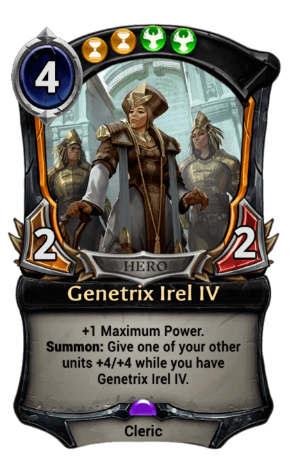 Card image for Genetrix Irel IV