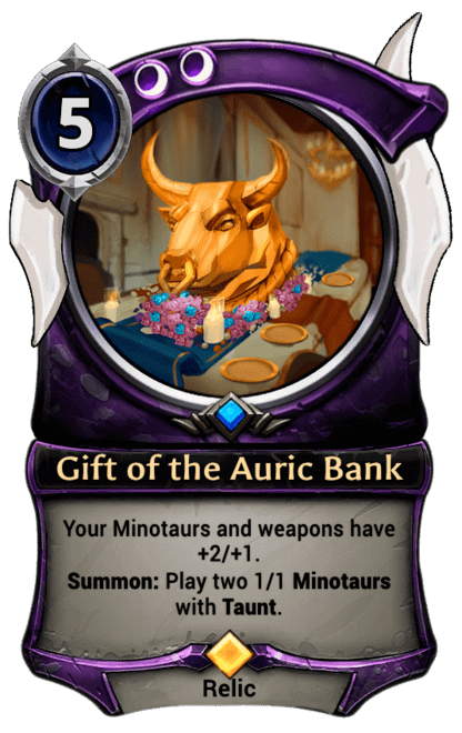 Card image for Gift of the Auric Bank