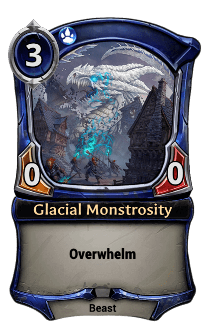 Card image for Glacial Monstrosity
