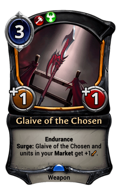 Card image for Glaive of the Chosen