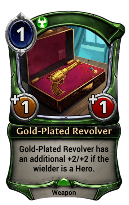 Card image for Gold-Plated Revolver