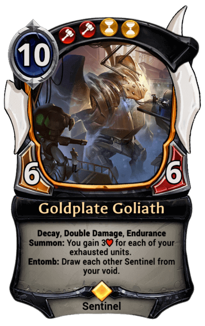 Card image for Goldplate Goliath