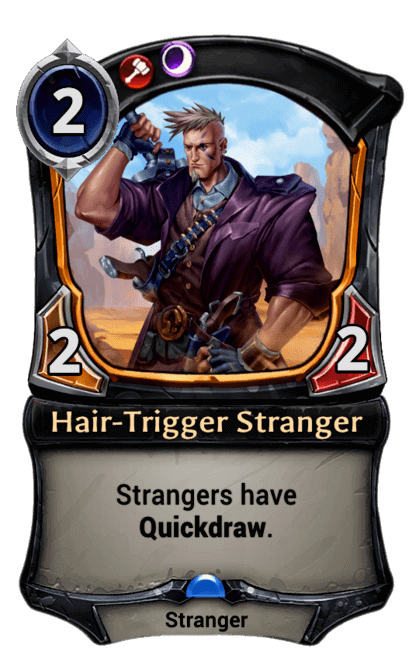 Card image for Hair-Trigger Stranger