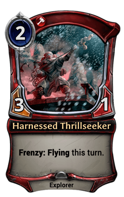 Card image for Harnessed Thrillseeker