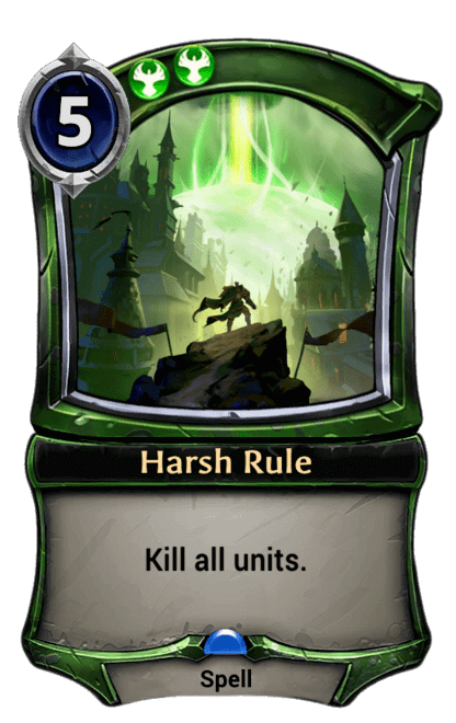 Card image for Harsh Rule