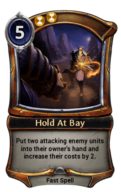 Card image for Hold At Bay