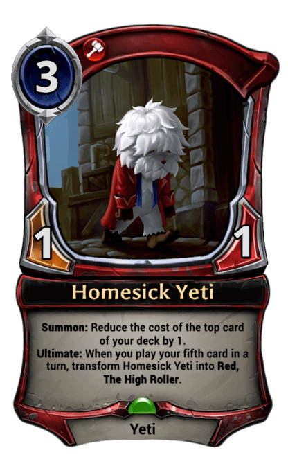 Card image for Homesick Yeti