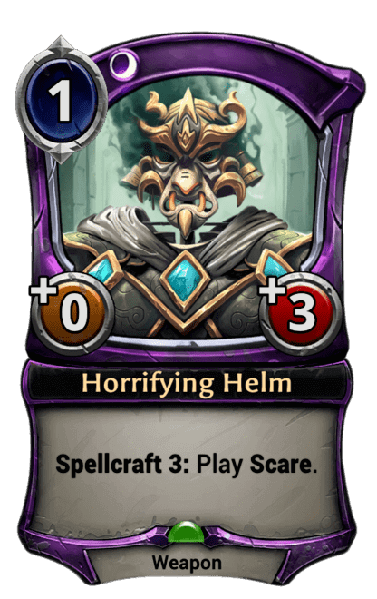 Card image for Horrifying Helm