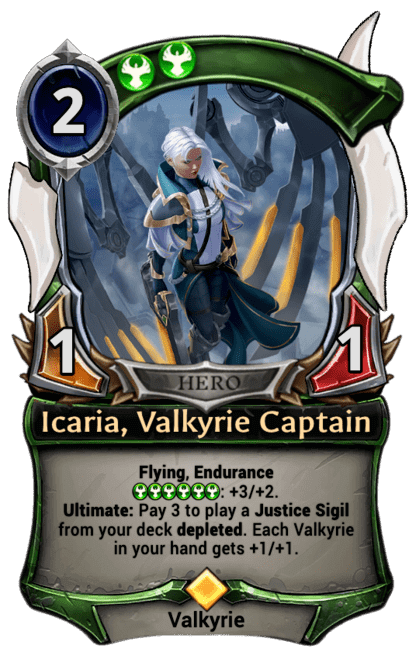 Card image for Icaria, Valkyrie Captain