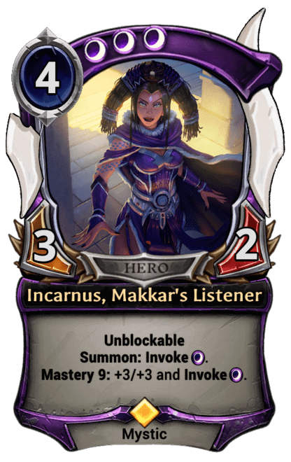 Card image for Incarnus, Makkar's Listener