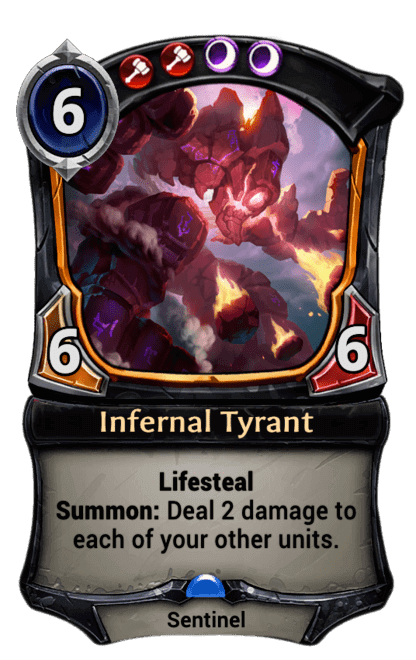 Card image for Infernal Tyrant