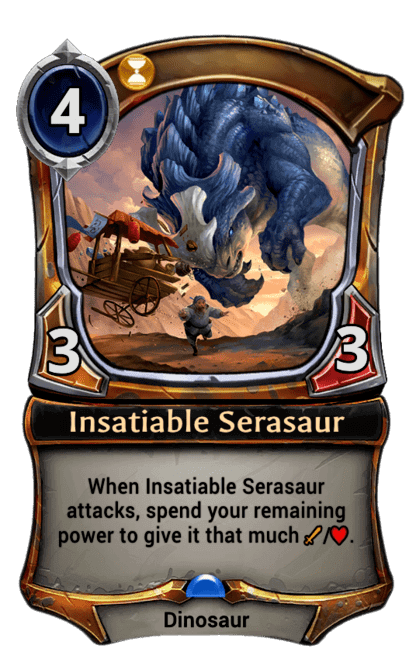 Card image for Insatiable Serasaur