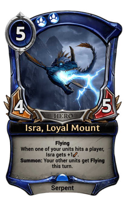 Card image for Isra, Loyal Mount