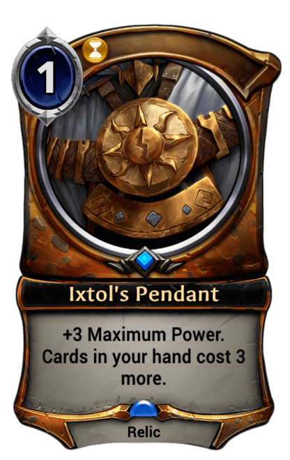 Card image for Ixtol's Pendant