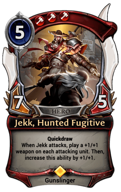 Card image for Jekk, Hunted Fugitive