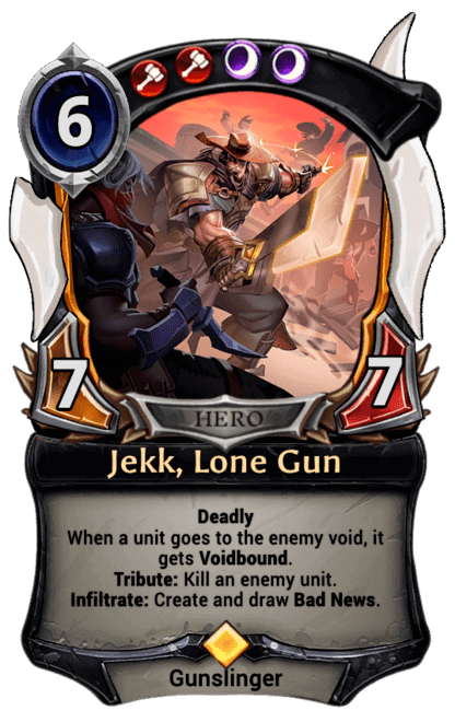 Card image for Jekk, Lone Gun