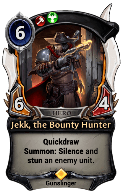 Card image for Jekk, the Bounty Hunter