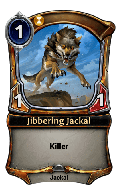 Card image for Jibbering Jackal
