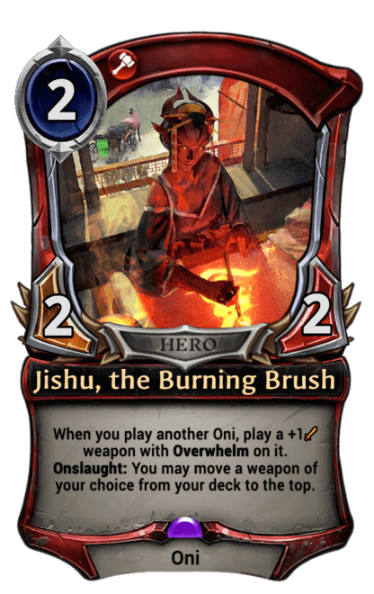 Card image for Jishu, the Burning Brush