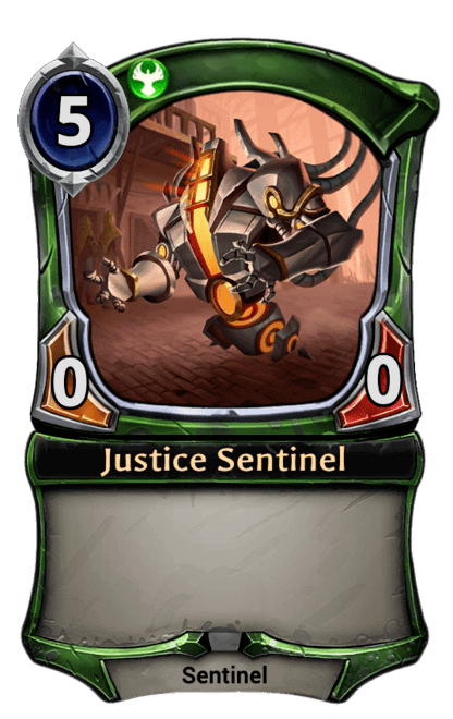 Card image for Justice Sentinel
