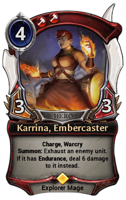 Card image for Karrina, Embercaster