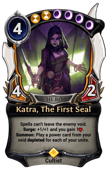 Card image for Katra, The First Seal