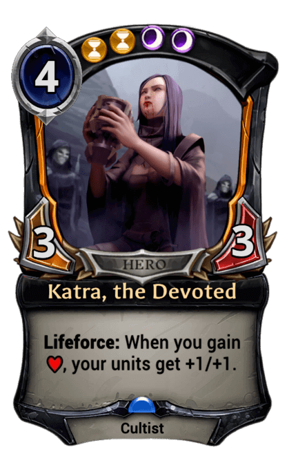 Card image for Katra, the Devoted