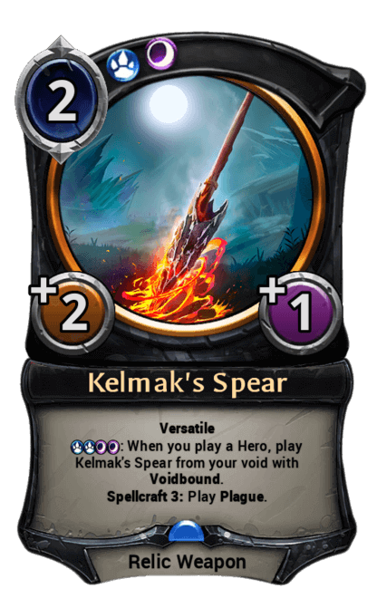 Card image for Kelmak's Spear
