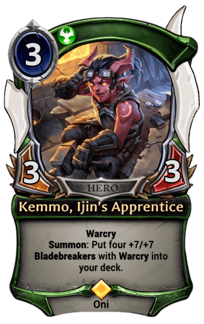 Card image for Kemmo, Ijin's Apprentice