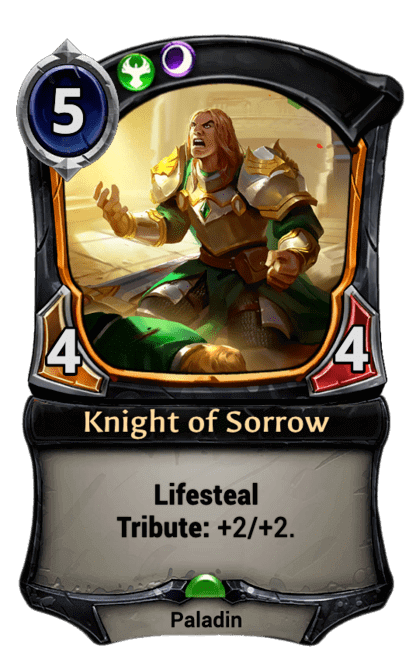 Card image for Knight of Sorrow