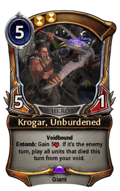 Card image for Krogar, Unburdened