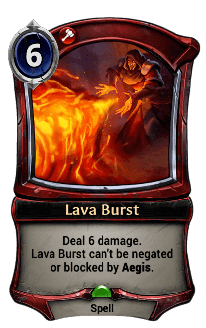 Card image for Lava Burst