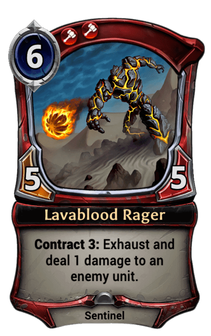 Card image for Lavablood Rager